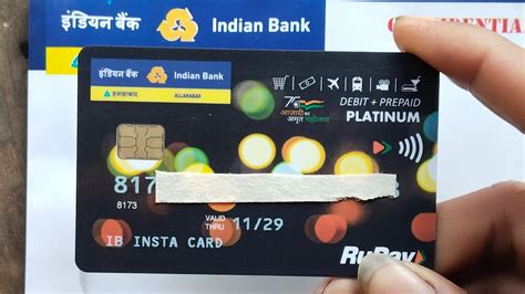 Indian Bank Debit Card 